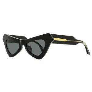 Marni Triangular Cat Eye Sunglasses Fairy Pools OW8 Black 50mm