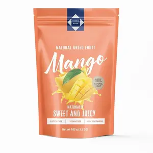 Natural Dried Mango – Premium Quality, Soft & Chewy, Naturally Sweet, Gluten-Free, Vegan, Healthy Snack Option, High in Vitamins, 3.5OZ (100gram) – Authentic Taste of Thailand