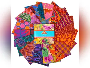 February 2025 | 5" Charm Pack - Warm by Kaffe Fassett Collective for Free Spirit | 42 pcs