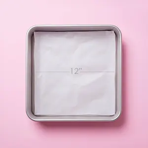 Pre-cut Baking Paper 12" Square (Pack of 25)