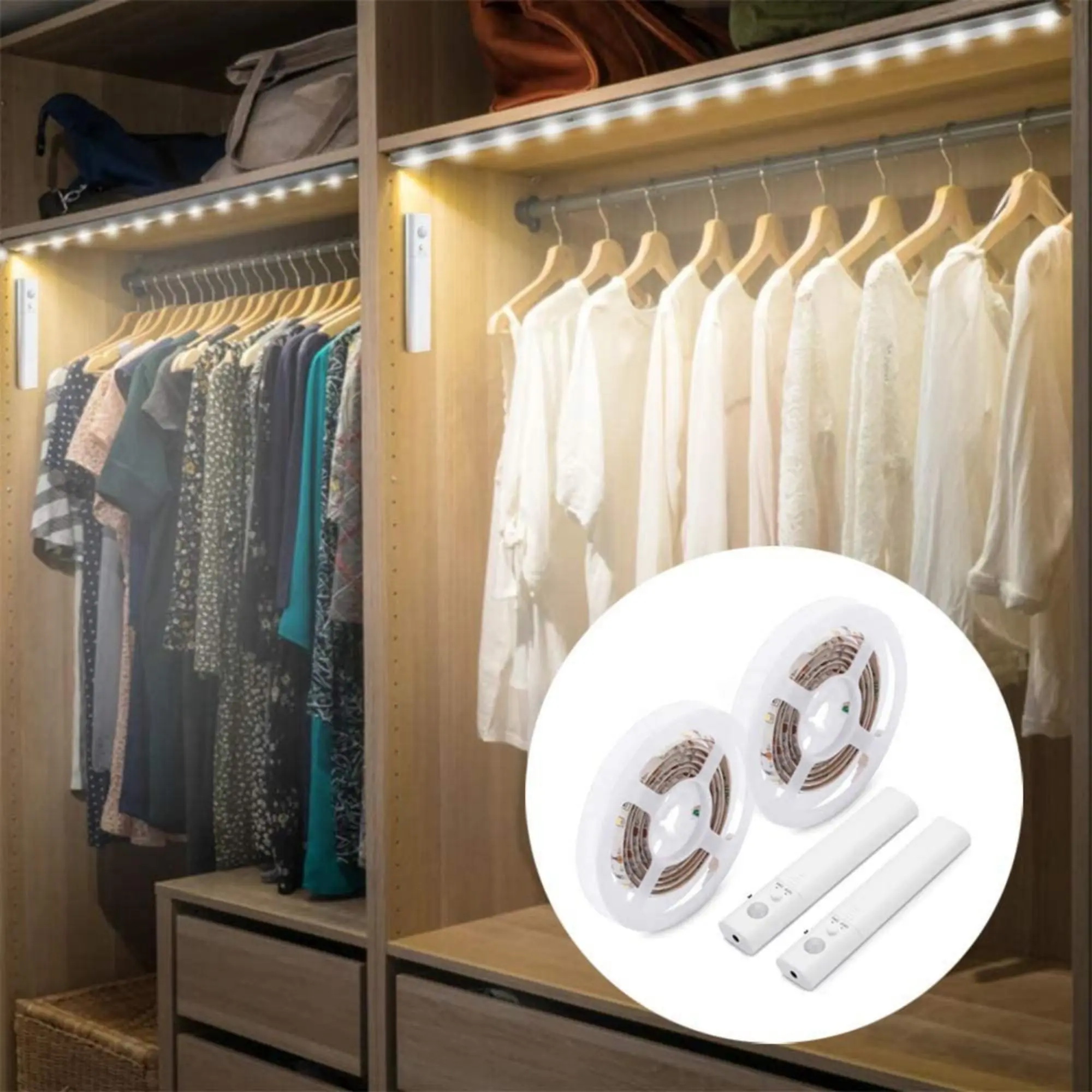LED Light Strips with Motion Sensor (6.5 feet) LED Light Strips with Motion Sensor (6.5 feet)