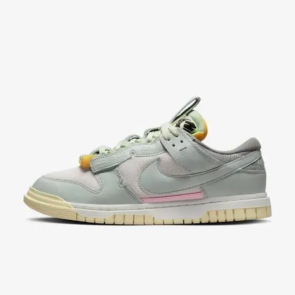 Nike Air Dunk Jumbo 'Mint Foam' Men's Breathable Walking Sneakers - Casual Matching Shoes with Street Edge, Oversized Details, Soft Mint Foam Accents, Mesh Upper, Bold Color, Classic Fashion Design for Daily Wear