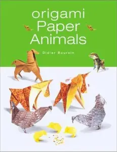 USED-Origami Paper Animals by Didier Boursin (Hardcover)