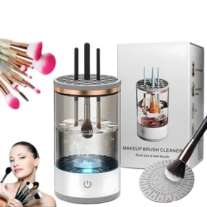 Automatic Brush Cleaner Electric Makeup Brush Cleaning Machine Fast Clean Dryer