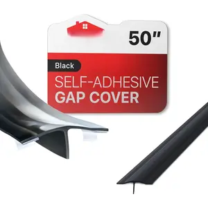 Stove Gap Cover  - 50" x 2" Guard Between Stove and Counter - Self-Adhesive  Counter Gap Filler - Heat Resistant Oven Counter Gap Protector -  Stove Top Spill Guard