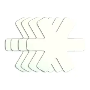 Gourmetific Pan Protectors 4-Piece Cookware Dividers Felt Pads Pot Pan Separator Scratch Resistant Nonstick Kitchen Organization Essential