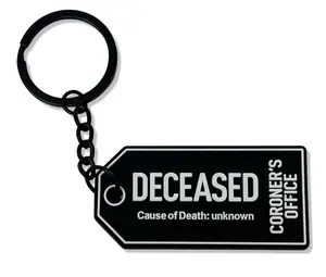 Toe-Tag Keychain