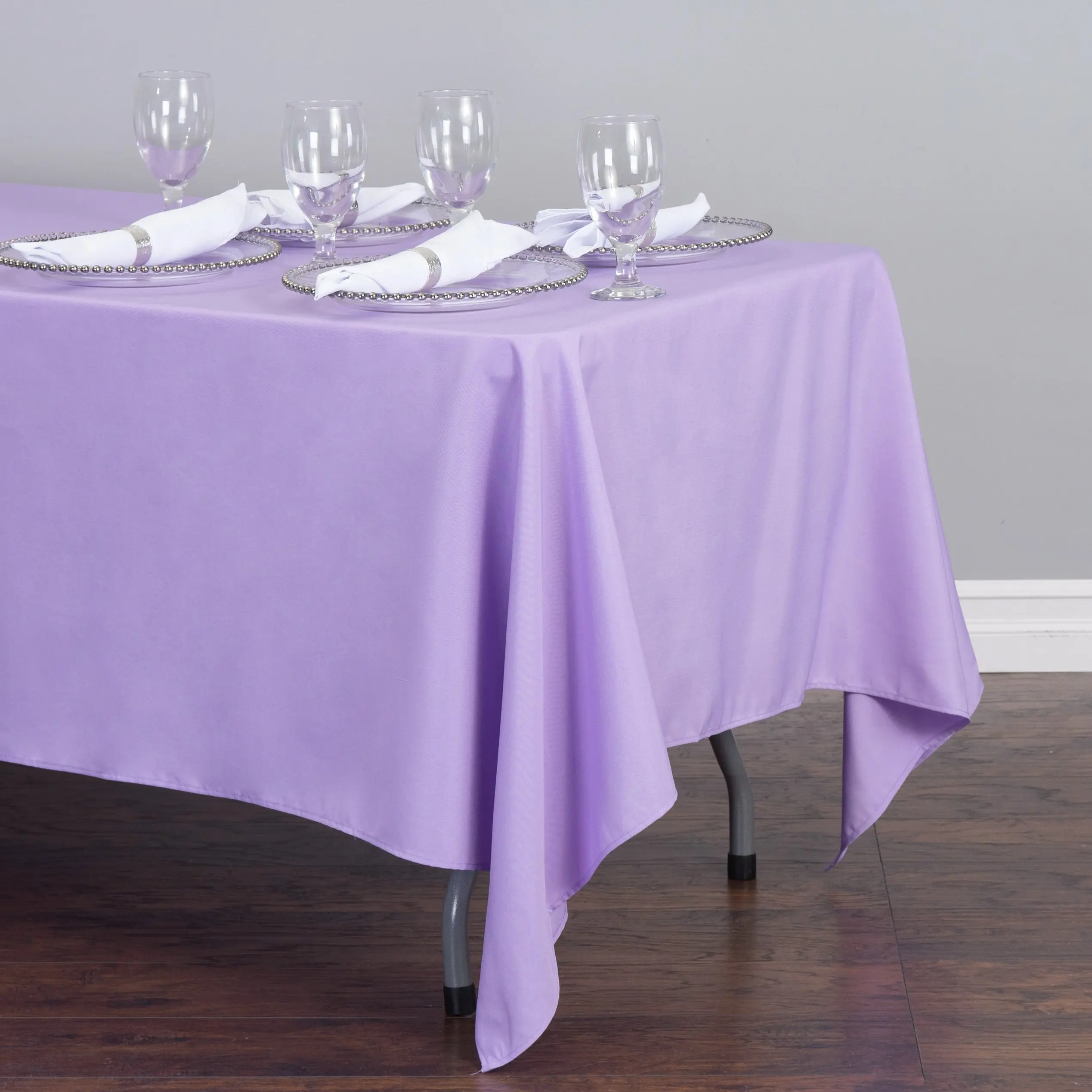 70x120in Rectangular Polyester Tablecloth Tool - Durable, Elegant Satin Table Runner - Outdoor Dining Event Decoration, Home Outdoor Table Accessory