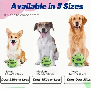 Dog Sound Toy, Interactive Pet Noise Ball, Dog Intelligence Training Ball, Fun Sound When Rolled or Shaken, Pet Noise Ball, Dog Ball Toy