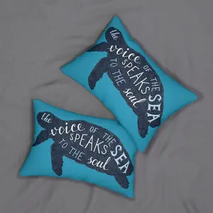 Ocean-Inspired Turtle Pillow – Coastal Home Decor, Beach House Accent, Nautical Gift, Sea Life Cushion