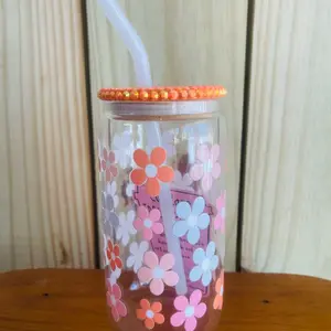 OOPSIE sale! 16-20oz tumblers Drinkware Cup Washable Reusable Water Bottles Glass Portable