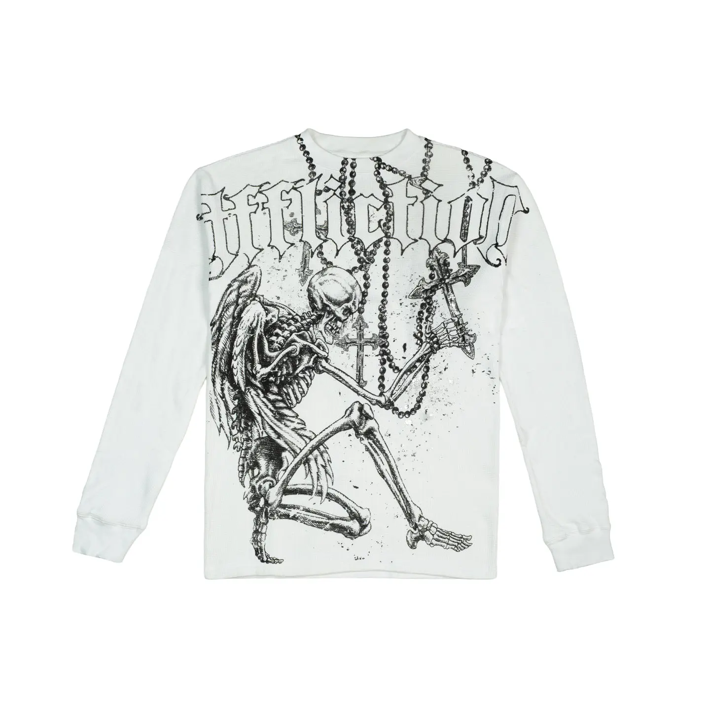 Affliction Men's Thermal Long Sleeve Shirt Gorecore Corrosion