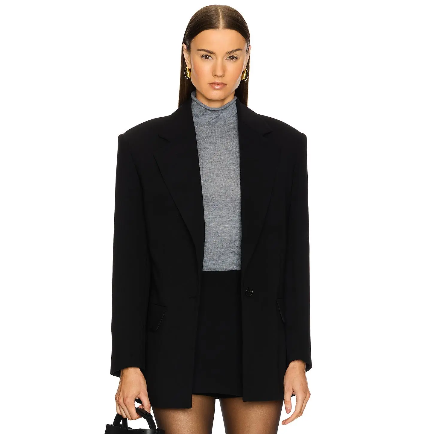 EAVES Adina Blazer in Black