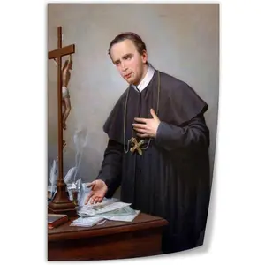 St. John Neumann Art Painting Poster Catholic PosterWall Poster Art Canvas Print Living Room Office Bedroom Aesthetic Poster