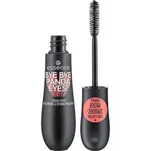 Bye Bye Panda Eyes Tubing Mascara | Smudge-proof, Volumizing Definition | Vegan, Cruelty Free, Free From Parabens & Oils (Pack of 1)