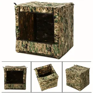 Portable Slingshot Target Box - 15.7" Foldable, Soundproof, Durable for Indoor/Outdoor Practice, Hunting, Fishing