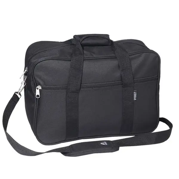 212 MAIN Men's Carry-on Briefcase - 600 Denier Polyester Construction, Adjustable Strap, Wide Opening, Zip Closure