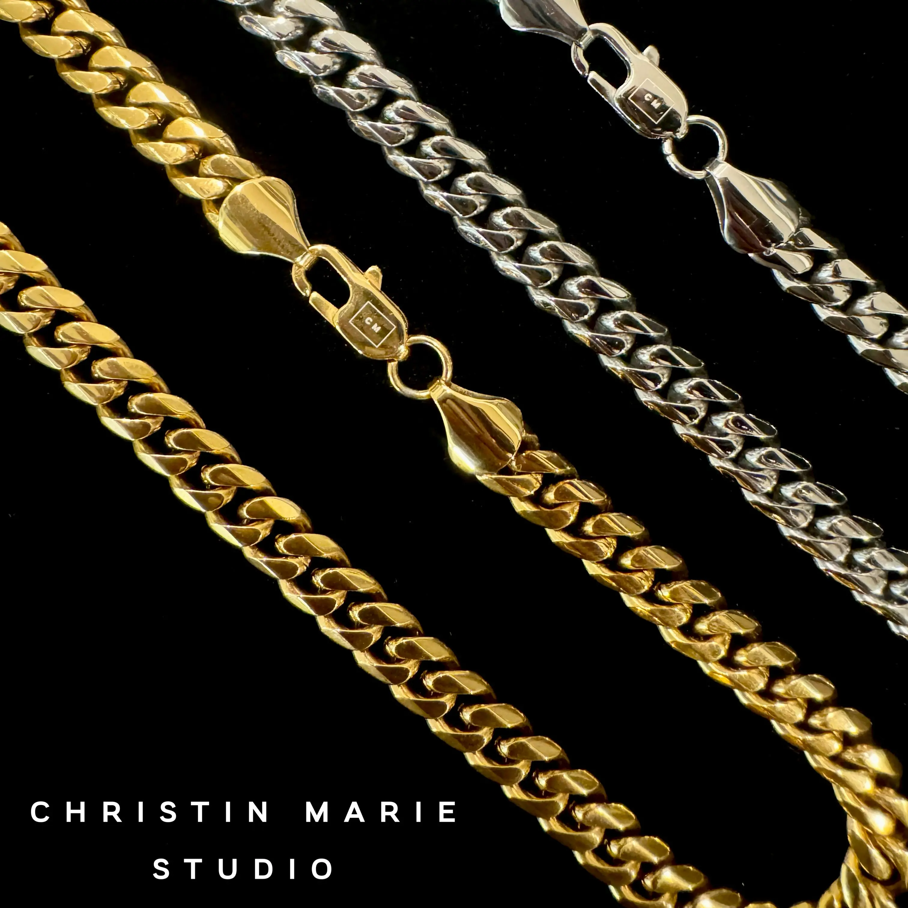 Smooth Cuban Necklace (8mm)