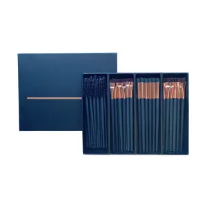 Chetka 100pc Pro Makeup Applicator Kit - Complete Artist Tool Set with Case