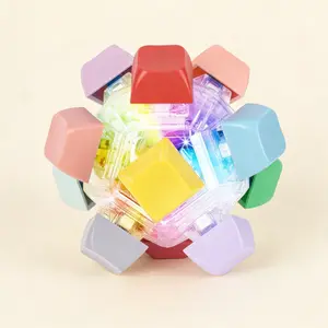 LED-Illuminated Keyboard Clicker – Sensory Fidget Toy for Stress Relief