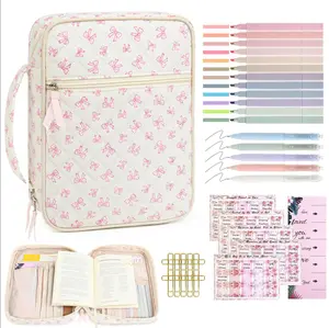 Bible Cover Case for Women: Bible Study Supplies Kit with Bible Highlighters, Christian Gifts for Women