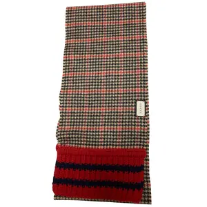 Pre-owned GUCCI Cashmere Small Leather Goods Wool Blend Scarf