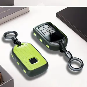 Honda Car Smart Key Protective Cover, 360 Degree Key Protector, Fits 11th Gen Civic Fk7, Accord Crv Odyssey XR-V Hr-V, Key Fob Shell, Car Key Accessory, Car Key Holder, Key Covers