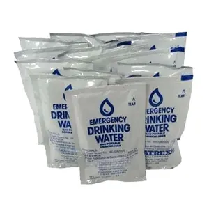 Emergency Water Packet 4.227 oz - 3 Day/72 Hour Supply (18 Packs)  White