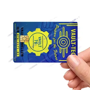 Vault Tec Gamer Custom Credit Card Cover Vinyl Skin Stickers Pop Culture