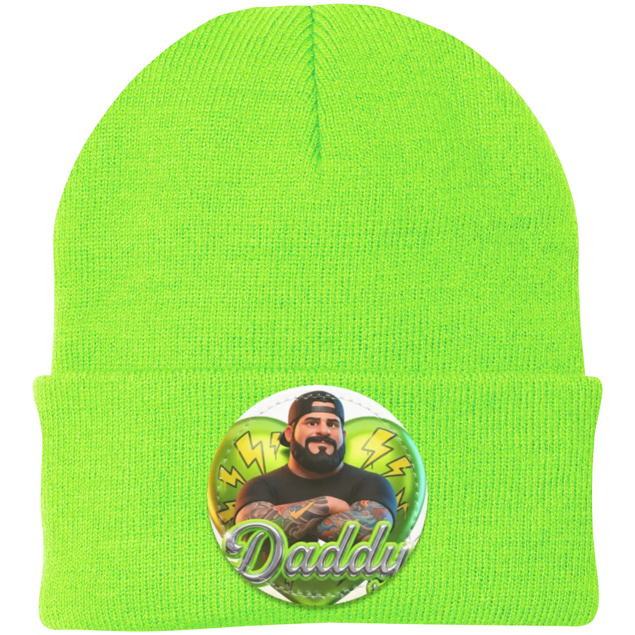 Daddy Stance Port & Company Knit Beanie