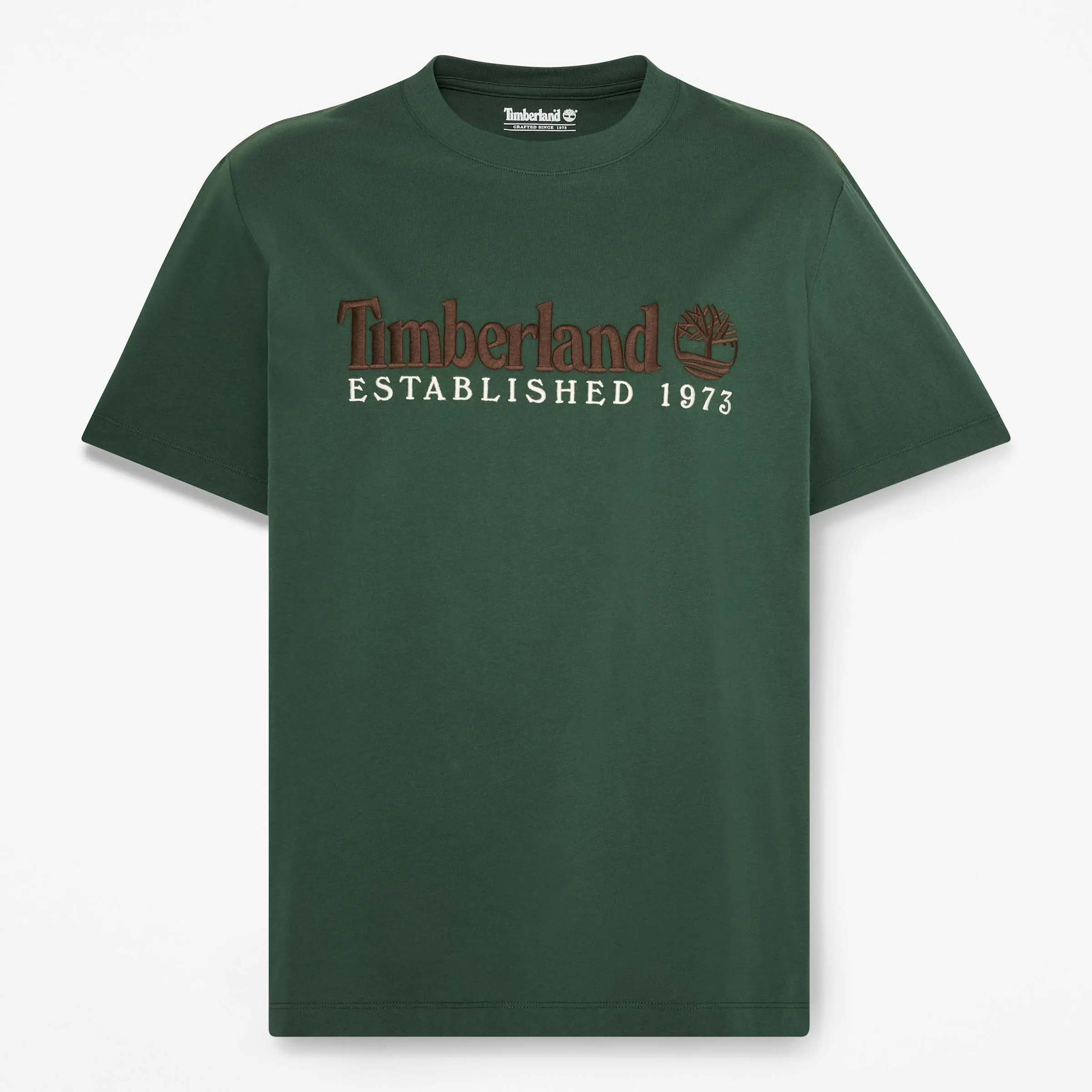 Timberland Men's Established 1973 Embroidered Short-Sleeve T-Shirt Timberland Men's Established 1973 Embroidered Short-Sleeve T-Shirt