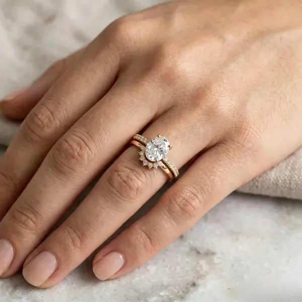 Women's Oval Ice Flower Cubic Zirconia Statement Ring - Female, Sizes 7&8, Sparkling Brilliance, Luxury Accent, Open Adjustable, Travel Friendly, Synthetic Alexandrite, Vintage Stylish Jewelry Gift for Valentine Engagement