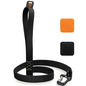 Black Indestructible Dog Leash 4ft for All Sizes