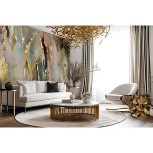 Custom "Lana" Wallpaper by Vivian Ferne 95" tall x 40 5/8" wide peel and stick