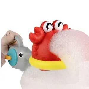 Crab & Shark Design Bubble Blower Sensory Toy, Cartoon Crab & Shark Bubble Maker Toy, Bubble Making Machine Toy