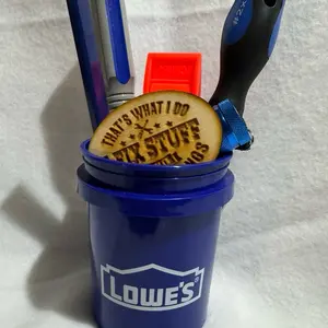 Lowe’s Mini Bucket Gift Set| Father’s Day Gift Set| Mini Tool Set| DIY Lover Gift Set| Dad Gift Ser