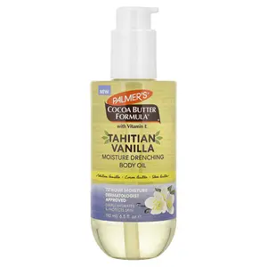 Palmer's Cocoa Butter Formula® with Vitamin E, Moisture Drenching Body Oil, Tahitian Vanilla, 6.5 fl oz (192 ml)