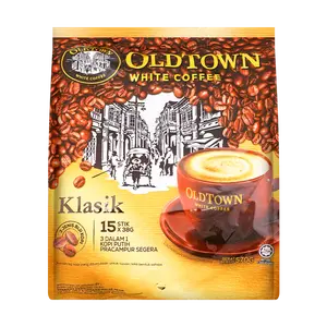OLDTOWN White Coffee 3-in-1 Classic Original Instant Coffee Mix, 15 Sticks, 474g - Rich Malaysian Flavor, Easy Brew