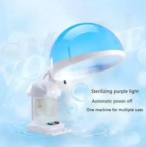 Alano Roots Portable 2 in 1 Hair and Facial Steamer with Bonnet Hood for home use, Design for Personal Care Use at Home or Salon Barber