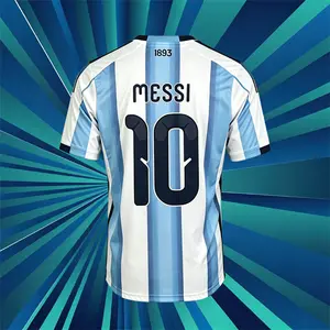 2026 Argentina National Messi 10 Short sleeve Soccer jersey