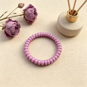 Women Anxiety Relief Abacus Bead Bracelet, Natural Crystal Healing Beaded Bracelet, Stress Calming Mood Balance Anti Anxiety Depression Spiritual Jewelry Gift