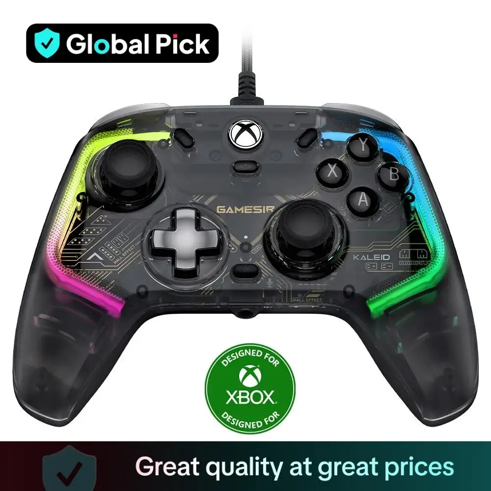 Global Pick GAMESIR Wired Game Controller, Game Controller for Xbox Series X|S, Xbox One, Windows 10/11, Steam, Console Accessories for Gaming