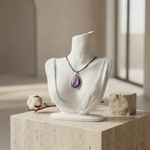 1 Count Natural Labradorite Necklace about 14g