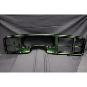 Custom Green Carbon Fiber Hydro Dipped Dash Bezels & Interior Trim for Silverado, Tahoe & Cadillac (Copy)