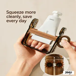 Vintage Multi-Purpose Rotary Squeezer Manual, Ideal for Toothpaste, Pigment & Hair Dye, Essential Kitchen Tool