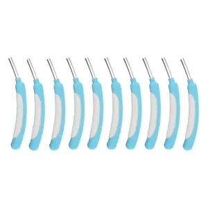 10 Pack Female External Catheter Refills – Soft Fit, Non-Invasive Disposable Pads Compatible with PWF030 Female Urine Collection Systems