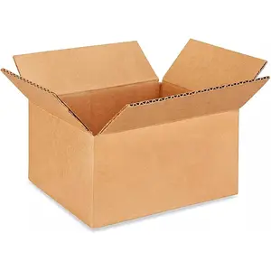 IDL Packaging - B-864-10 Small Corrugated Shipping Boxes 8"L x 6”W x 4"H (Pack of 10) - Excellent Choice of Strong Packing Boxes for USPS, UPS, FedEx Shipping