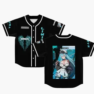 Esdeath Baseball Jersey – Anime Style Shirt, Unisex Streetwear Outfit, Manga Fan Merch, Oversized Fit, Trendy 2026