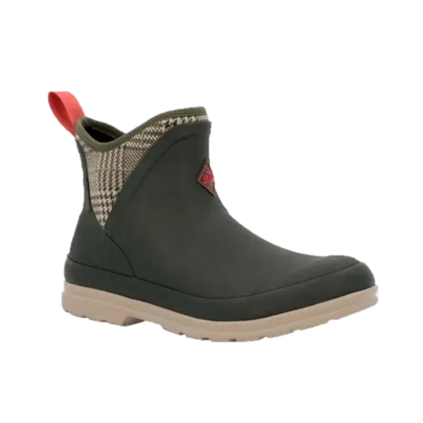 Muck Ladies Originals Houndstooth Print Moss Ankle Boots MOAW300