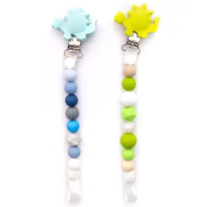 Primo Passi Silicone Baby Pacifier Holder Clip for Boys